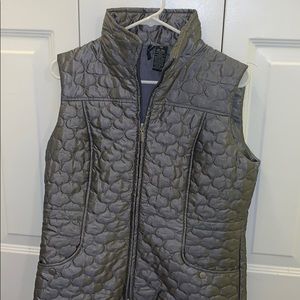 NWOT Gray “New Direction” vest